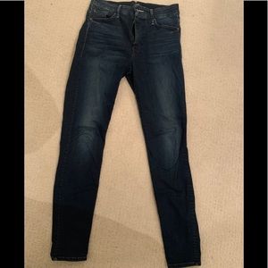 Mother Denim high waisted looker jeans